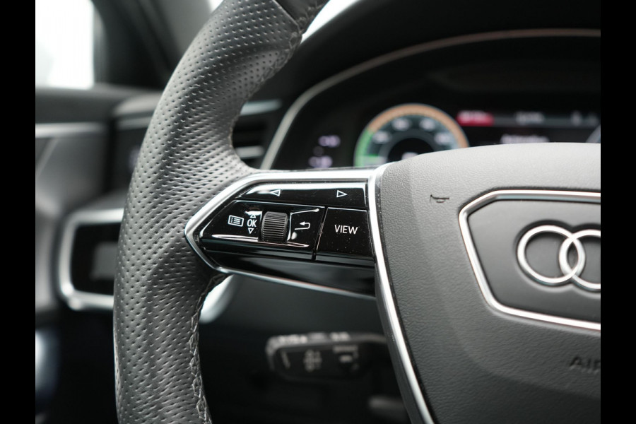 Audi A6 Avant 50 TFSI e Quattro S Line PHEV 300pk Dealer O.H. | Adaptive Cruise | Head Up | Camera | Matrix LED | Lederen Sportstoelen Memory & Verwarmd | Blis | Stuur Verwarmd | Apple Carplay | Navigatie | DAB | Plug In Hybrid |