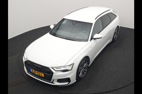 Audi A6 Avant 50 TFSI e Quattro S Line PHEV 300pk Dealer O.H. | Adaptive Cruise | Head Up | Camera | Matrix LED | Lederen Sportstoelen Memory & Verwarmd | Blis | Stuur Verwarmd | Apple Carplay | Navigatie | DAB | Plug In Hybrid |