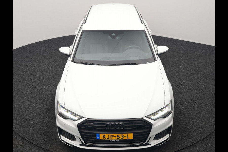 Audi A6 Avant 50 TFSI e Quattro S Line PHEV 300pk Dealer O.H. | Adaptive Cruise | Head Up | Camera | Matrix LED | Lederen Sportstoelen Memory & Verwarmd | Blis | Stuur Verwarmd | Apple Carplay | Navigatie | DAB | Plug In Hybrid |