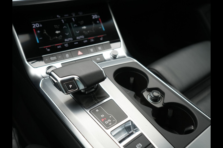 Audi A6 Avant 50 TFSI e Quattro S Line PHEV 300pk Dealer O.H. | Adaptive Cruise | Head Up | Camera | Matrix LED | Lederen Sportstoelen Memory & Verwarmd | Blis | Stuur Verwarmd | Apple Carplay | Navigatie | DAB | Plug In Hybrid |