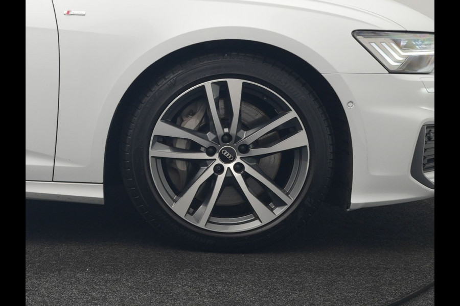 Audi A6 Avant 50 TFSI e Quattro S Line PHEV 300pk Dealer O.H. | Adaptive Cruise | Head Up | Camera | Matrix LED | Lederen Sportstoelen Memory & Verwarmd | Blis | Stuur Verwarmd | Apple Carplay | Navigatie | DAB | Plug In Hybrid |