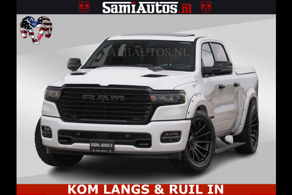 Dodge Ram HUD | 420PK | LUCHTVERING | PANO | PASSAGIERSSCHERM | BOM EN BOM VOL | Comfortabele Dubbele Cabine met Royale 5 Zitplaatsen | DODGE RAM PREMIUM LARAMIE EDITION | Voorraad Nr 2230 - 8765