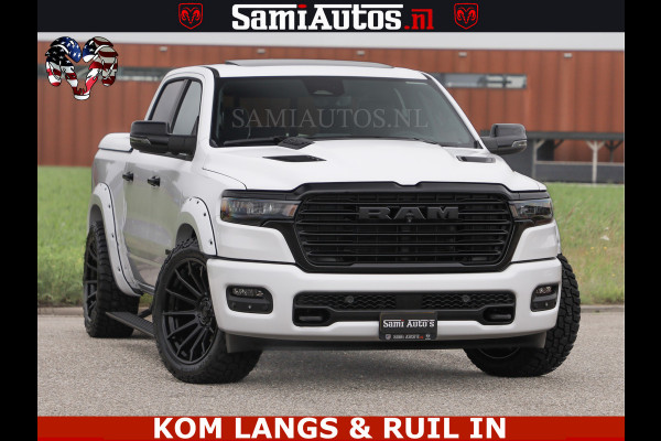 Dodge Ram HUD | 420PK | LUCHTVERING | PANO | PASSAGIERSSCHERM | BOM EN BOM VOL | Comfortabele Dubbele Cabine met Royale 5 Zitplaatsen | DODGE RAM PREMIUM LARAMIE EDITION | Voorraad Nr 2230 - 8765