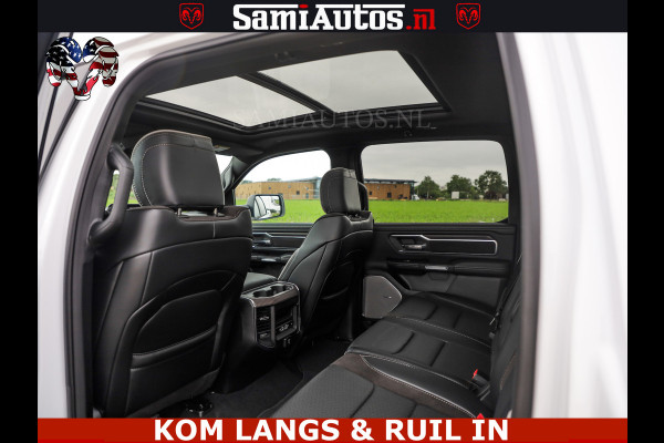 Dodge Ram HUD | 420PK | LUCHTVERING | PANO | PASSAGIERSSCHERM | BOM EN BOM VOL | Comfortabele Dubbele Cabine met Royale 5 Zitplaatsen | DODGE RAM PREMIUM LARAMIE EDITION | Voorraad Nr 2230 - 8765