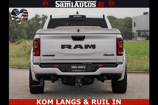 Dodge Ram HUD | 420PK | LUCHTVERING | PANO | PASSAGIERSSCHERM | BOM EN BOM VOL | Comfortabele Dubbele Cabine met Royale 5 Zitplaatsen | DODGE RAM PREMIUM LARAMIE EDITION | Voorraad Nr 2230 - 8765