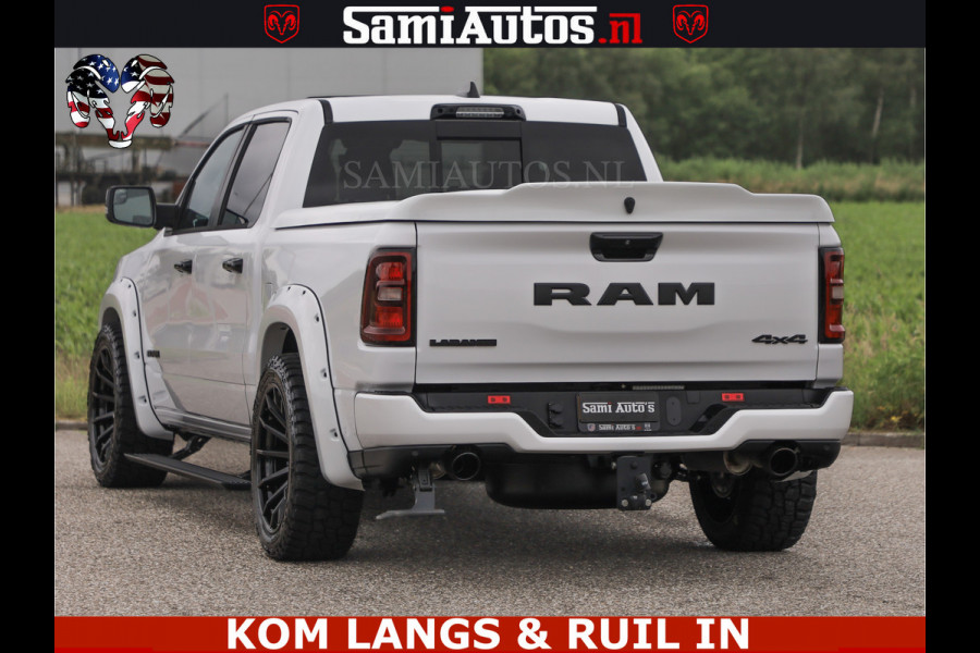 Dodge Ram HUD | 420PK | LUCHTVERING | PANO | PASSAGIERSSCHERM | BOM EN BOM VOL | Comfortabele Dubbele Cabine met Royale 5 Zitplaatsen | DODGE RAM PREMIUM LARAMIE EDITION | Voorraad Nr 2230 - 8765