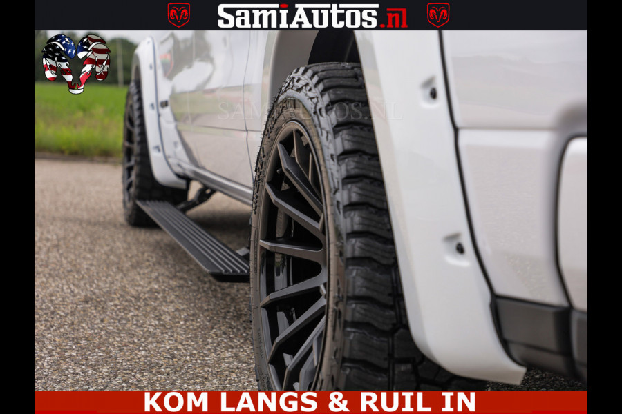 Dodge Ram HUD | 420PK | LUCHTVERING | PANO | PASSAGIERSSCHERM | BOM EN BOM VOL | Comfortabele Dubbele Cabine met Royale 5 Zitplaatsen | DODGE RAM PREMIUM LARAMIE EDITION | Voorraad Nr 2230 - 8765