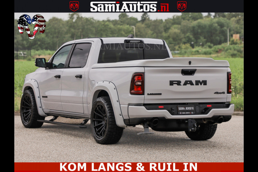 Dodge Ram HUD | 420PK | LUCHTVERING | PANO | PASSAGIERSSCHERM | BOM EN BOM VOL | Comfortabele Dubbele Cabine met Royale 5 Zitplaatsen | DODGE RAM PREMIUM LARAMIE EDITION | Voorraad Nr 2230 - 8765