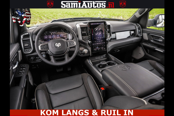 Dodge Ram HUD | 420PK | LUCHTVERING | PANO | PASSAGIERSSCHERM | BOM EN BOM VOL | Comfortabele Dubbele Cabine met Royale 5 Zitplaatsen | DODGE RAM PREMIUM LARAMIE EDITION | Voorraad Nr 2230 - 8765