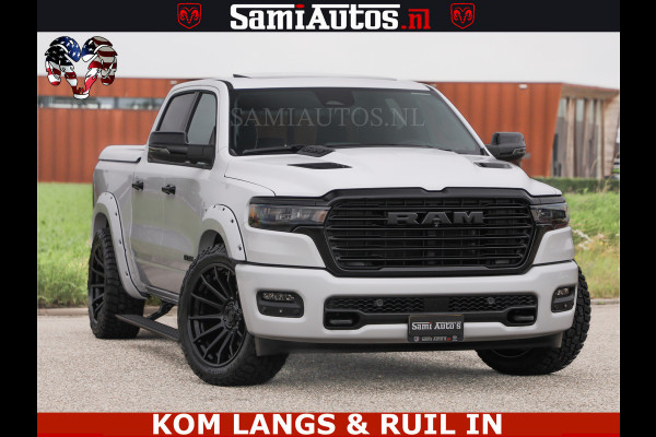 Dodge Ram HUD | 420PK | LUCHTVERING | PANO | PASSAGIERSSCHERM | BOM EN BOM VOL | Comfortabele Dubbele Cabine met Royale 5 Zitplaatsen | DODGE RAM PREMIUM LARAMIE EDITION | Voorraad Nr 2230 - 8765