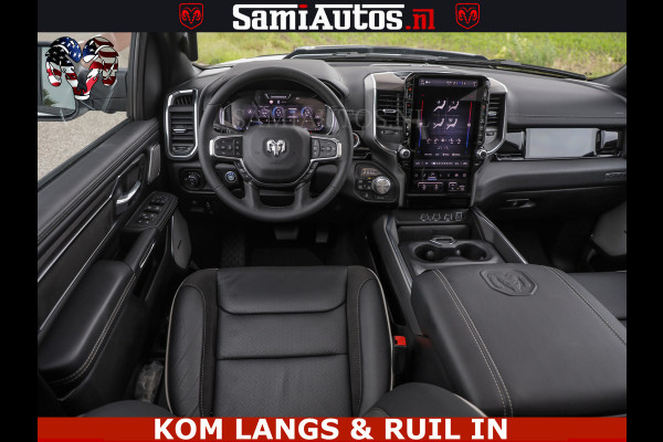 Dodge Ram HUD | 420PK | LUCHTVERING | PANO | PASSAGIERSSCHERM | BOM EN BOM VOL | Comfortabele Dubbele Cabine met Royale 5 Zitplaatsen | DODGE RAM PREMIUM LARAMIE EDITION | Voorraad Nr 2230 - 8765