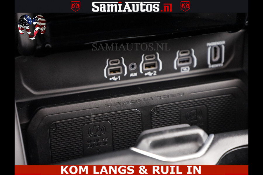 Dodge Ram HUD | 420PK | LUCHTVERING | PANO | PASSAGIERSSCHERM | BOM EN BOM VOL | Comfortabele Dubbele Cabine met Royale 5 Zitplaatsen | DODGE RAM PREMIUM LARAMIE EDITION | Voorraad Nr 2230 - 8765