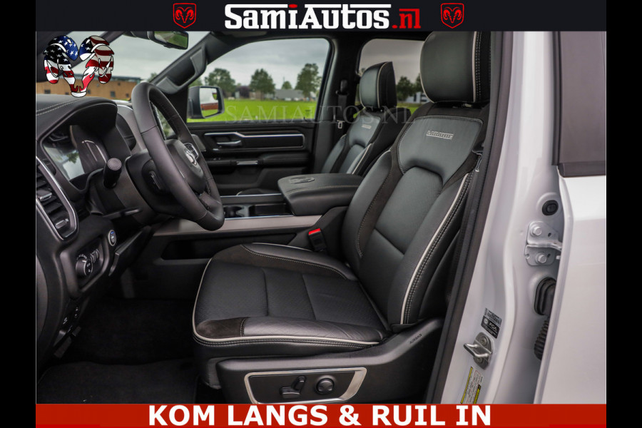 Dodge Ram HUD | 420PK | LUCHTVERING | PANO | PASSAGIERSSCHERM | BOM EN BOM VOL | Comfortabele Dubbele Cabine met Royale 5 Zitplaatsen | DODGE RAM PREMIUM LARAMIE EDITION | Voorraad Nr 2230 - 8765