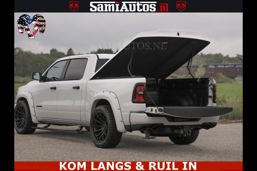 Dodge Ram HUD | 420PK | LUCHTVERING | PANO | PASSAGIERSSCHERM | BOM EN BOM VOL | Comfortabele Dubbele Cabine met Royale 5 Zitplaatsen | DODGE RAM PREMIUM LARAMIE EDITION | Voorraad Nr 2230 - 8765