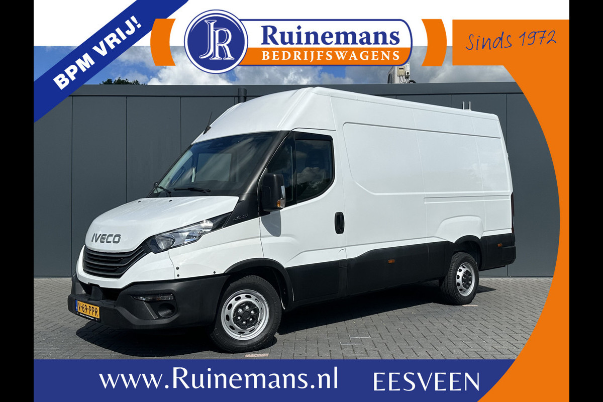 Iveco Daily 35S14 2.3D 136 PK FACELIFT / L2H2 / ** 20.950 KM ** / TREKHAAK / 3.500 KG AHG / 270 ACHTERDEUREN / ECC AIRCO / APPLE CARPLAY / 3