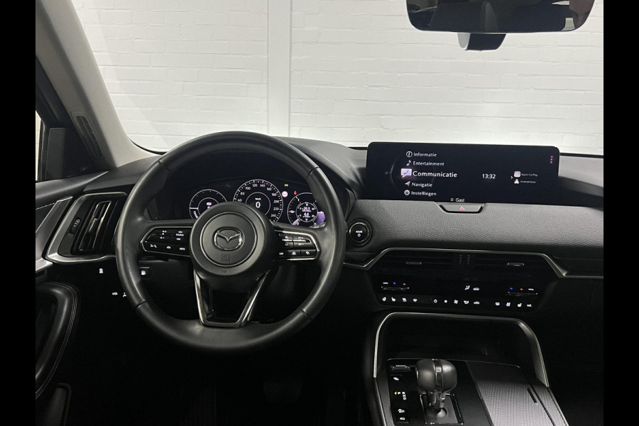 Mazda CX-60 2.5 e-SkyActiv PHEV Homura Trekhaak | Open dak | Adapt. cruise | Stoel-/stuurverwarming | Bose sound | Stoelventilatie | Carplay | 360 graden camera