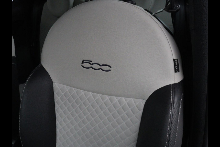 Fiat 500C 1.0 Hybrid Dolcevita | Origineel NL | Carplay | Navigatie | Cruise control | Airco | Elektrisch vouwdak | Parkeerhulp | Bluetooth