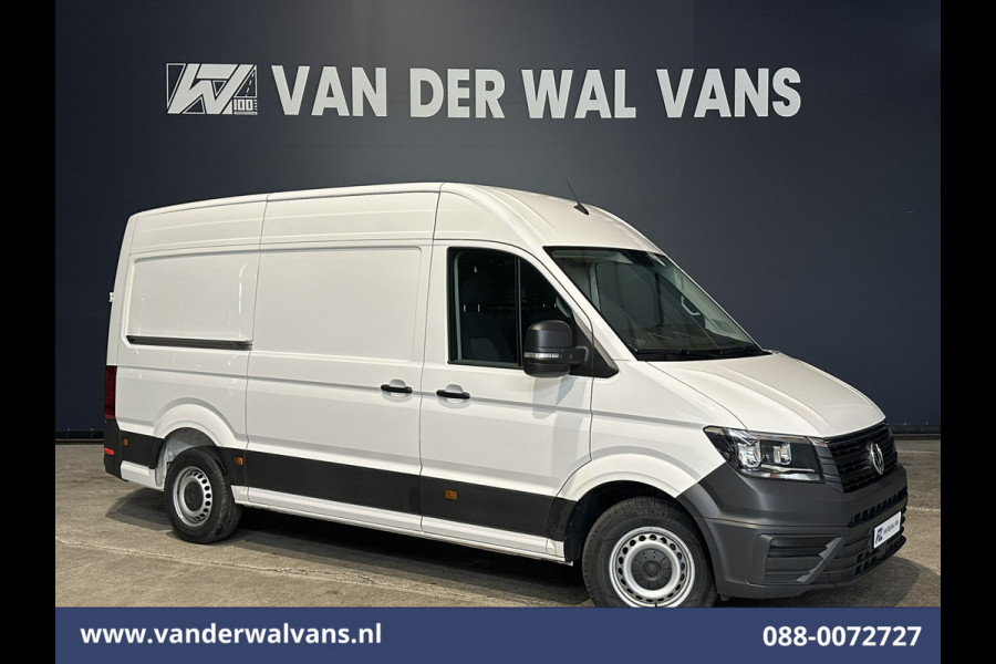 Volkswagen Crafter 2.0 TDI 141pk L3H3 L2H2 Euro6 Airco | Camera | Apple Carplay | Cruisecontrol | Chauffeursstoel Android Auto, Massagestoel, 2800kg trekvermogen