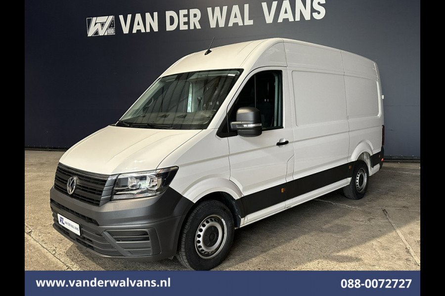Volkswagen Crafter 2.0 TDI 141pk L3H3 L2H2 Euro6 Airco | Camera | Apple Carplay | Cruisecontrol | Chauffeursstoel Android Auto, Massagestoel, 2800kg trekvermogen