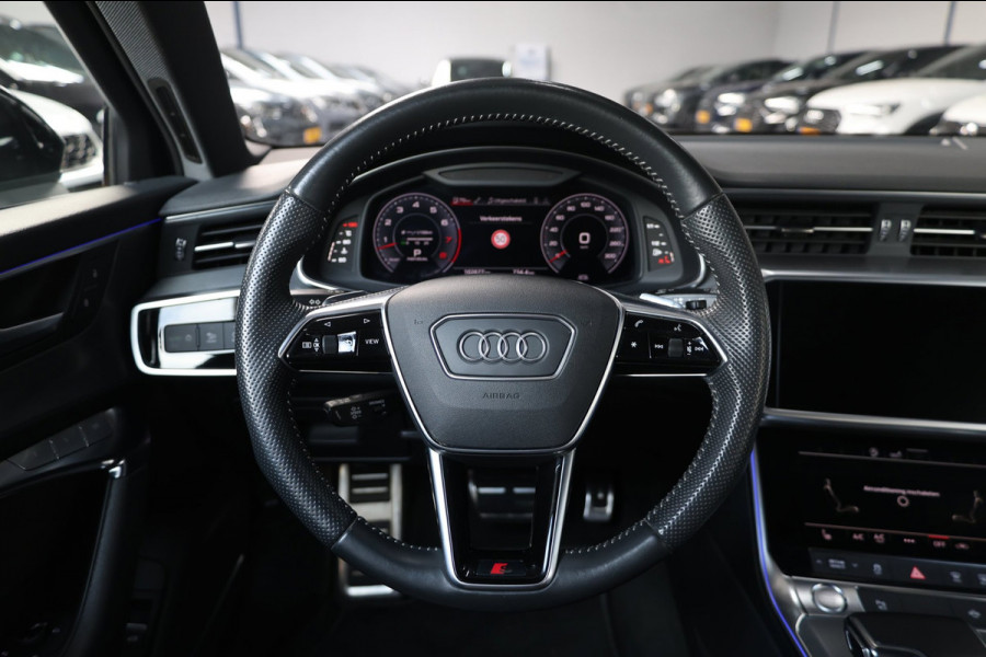 Audi A6 AVANT 55 TFSI quattro S edition 340+PK 3x S-LINE/LED/VIRTUAL/SFEER/LUCHT/PANO/LEER+MEMORY/21" LMV/360/ACC/12 MND GARANTIE!