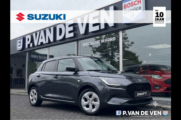 Suzuki Swift 1.2 Select Smart Hybrid CVT Automaat | Meerdere kleuren beschikbaar | €1.600,- voordeel | Adapt. Cruise | Camera | Stoelverwarming | 16'' | Dodehoek | Carplay/Android Auto | Smart Entry |