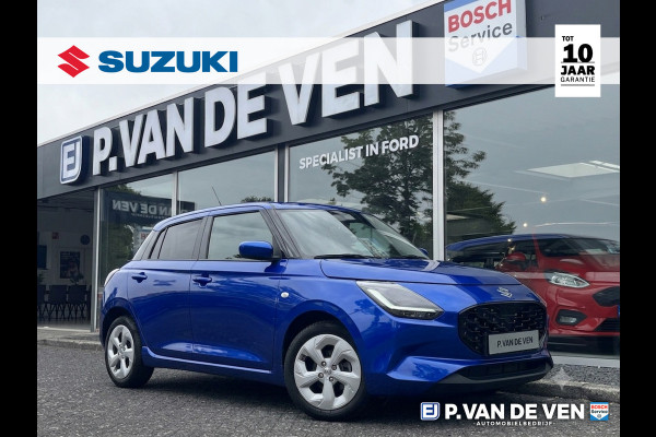 Suzuki Swift 1.2 Select Smart Hybrid CVT Automaat | Meerdere kleuren beschikbaar | €1.600,- voordeel | Adapt. Cruise | Camera | Stoelverwarming | 16'' | Dodehoek | Carplay/Android Auto | Smart Entry |