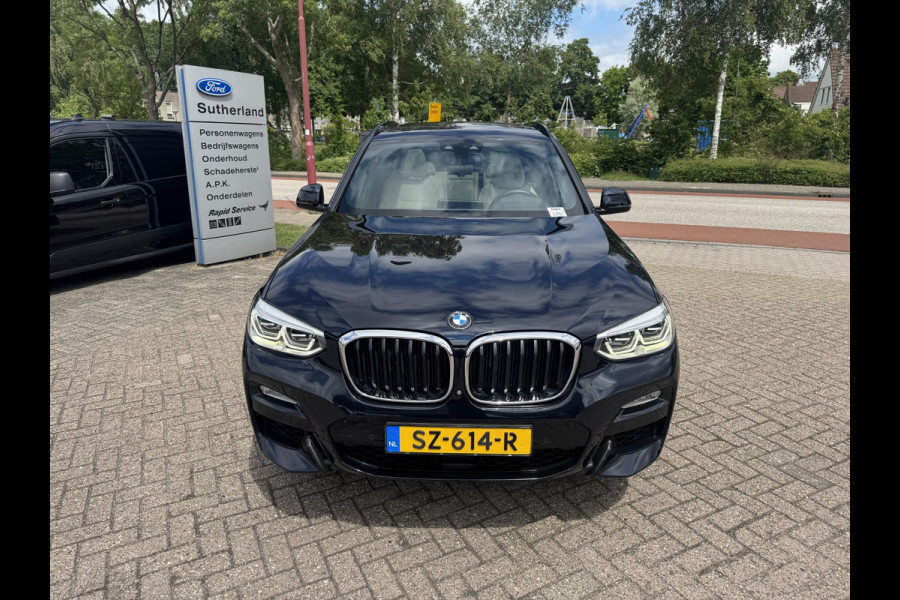 BMW X3 xDrive20i High Executive M-Sport | 183pk Panorama dak | Trekhaak | Full Leder | 360 graden Camera's | 2.000kg Trekgewicht