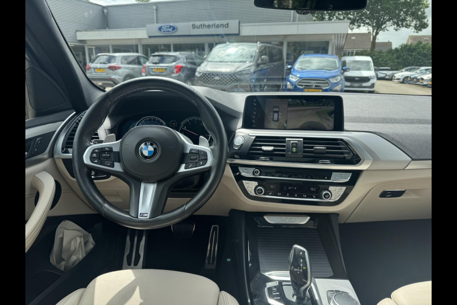 BMW X3 xDrive20i High Executive M-Sport | 183pk Panorama dak | Trekhaak | Full Leder | 360 graden Camera's | 2.000kg Trekgewicht