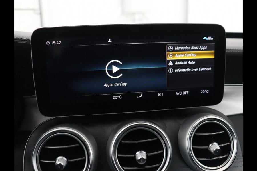 Mercedes-Benz C-Klasse Estate 300 e AMG Limited Edition | SOH 84.9% | Virtual | Trekhaak | 360 Camera | Navi | Carplay | Sportstoelen | Climate Control | Cruise Control | Elec. Kofferklep