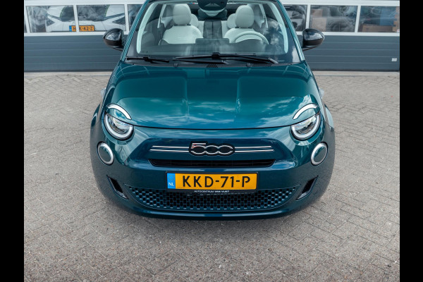 Fiat 500 Hybrid La Prima Cabrio | Clima | LED | PDC | JBL Premium Audio | 17" | Camera | Canneloni Ivory/Piombo interieur