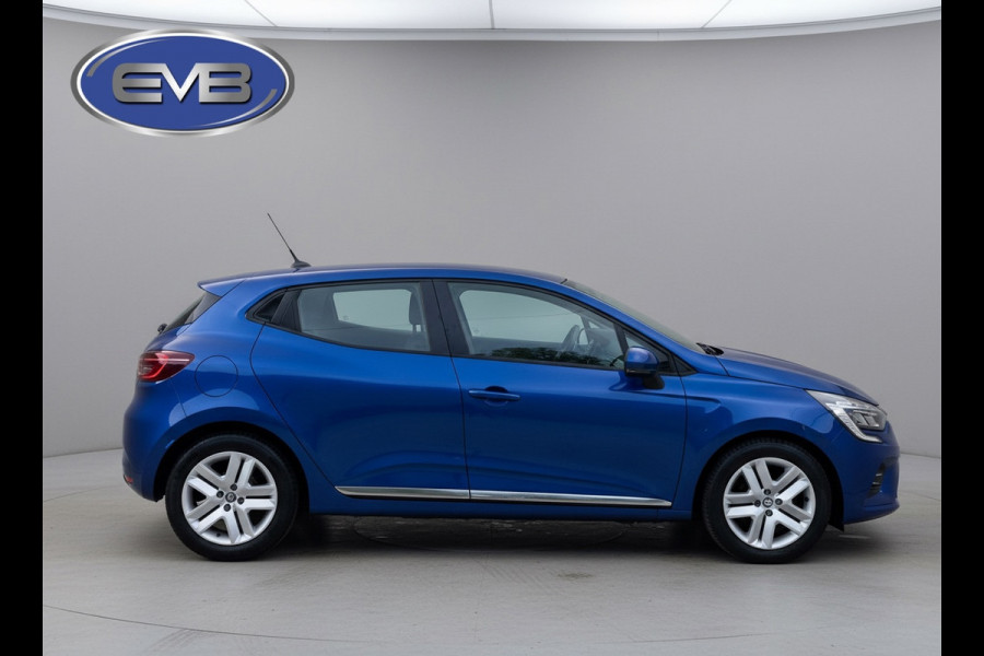 Renault Clio 1.0 TCe Zen, Iron bleu metallic,airco, cruise controle, 1 e eigenaar, NL auto met nationale auto pas