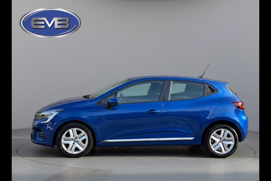 Renault Clio 1.0 TCe Zen, Iron bleu metallic,airco, cruise controle, 1 e eigenaar, NL auto met nationale auto pas