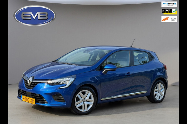 Renault Clio 1.0 TCe Zen, Iron bleu metallic,airco, cruise controle, 1 e eigenaar, NL auto met nationale auto pas