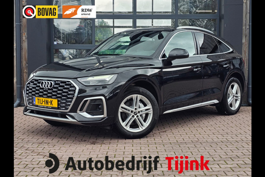 Audi Q5 Sportback 50 TFSI e S edition | LED | Elek. trekhaak | ACC| Stoelverwarming | Navi | App-connect | Keyless | Elek. achterklep |