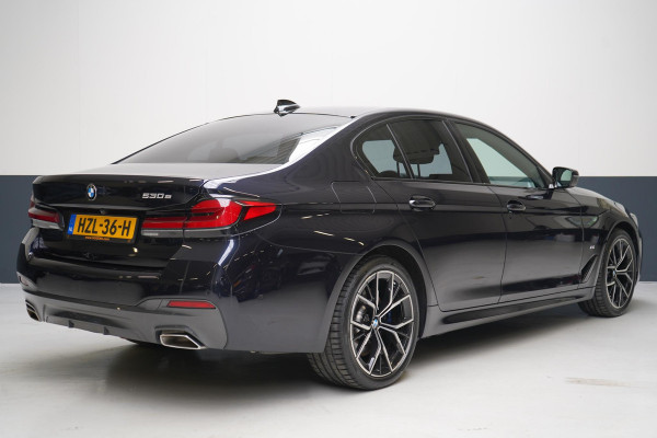 BMW 5 Serie 530e 293pk M Sport Edition | SoH 84% | Leder | Sportstoelen | Elektr.verstl. stoelen | Trekhaak