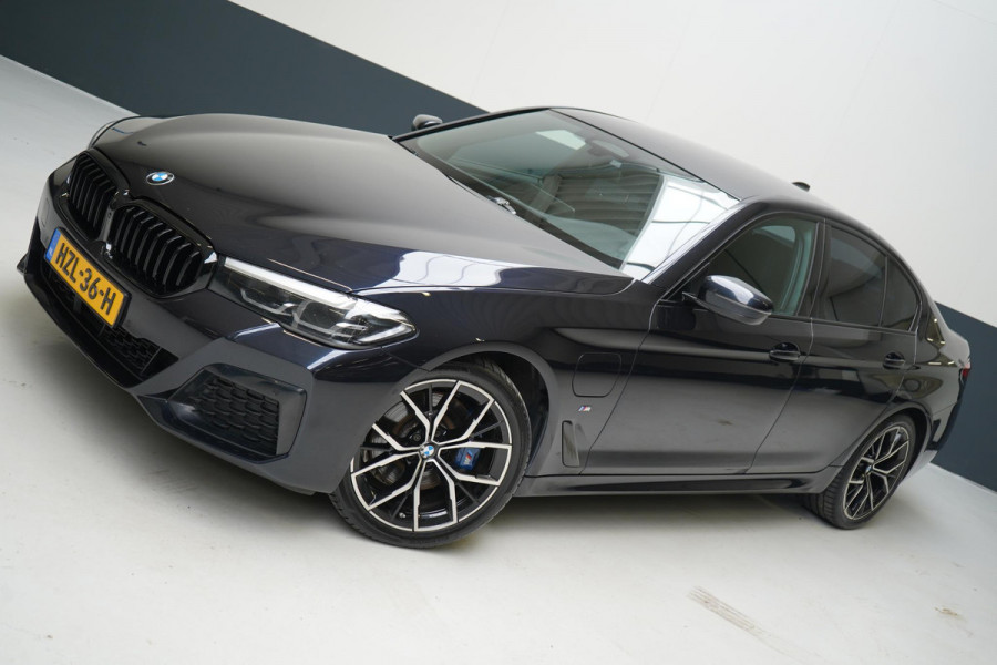 BMW 5 Serie 530e 293pk M Sport Edition | SoH 84% | Leder | Sportstoelen | Elektr.verstl. stoelen | Trekhaak