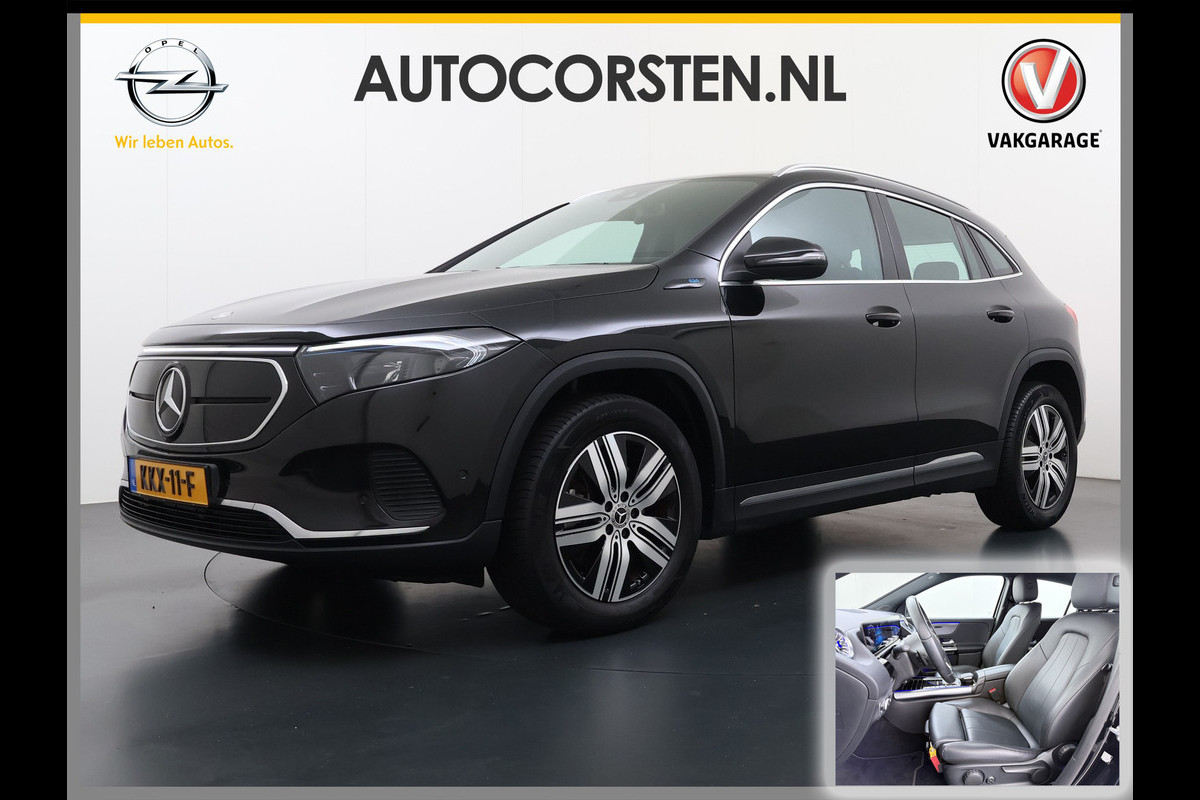 Mercedes-Benz EQA 250 69kWh SOH 97% Lederen Comfortstoel+Verwarmd Camera EASY PACK Elek.Achterklep Navi Ecc Pdc Bus.Solution Luxury Cruise Control High-Perf.-Led Pdc Cruise Control Lmv 18" Isofix DAB Bluetooth Actieve park-assist Dodehoek-assistent Dealeronderhouden 1e Eigenaar