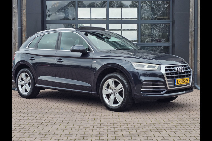 Audi Q5 2.0 TFSI Quattro Sport S-line | Pano | Xenon/LED | Stoelverwarming | Sportstoelen | Navi | PDC | Rijklaar |