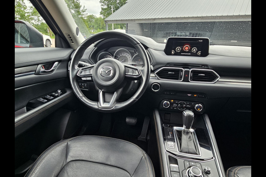 Mazda CX-5 2.0 SkyActiv-G 160 GT-M 4WD | Automaat | Trekhaak | LED | Stuur & stoelverwarming | Leder | Schuif/kantel dak | HUD | Elek. achterklep | Elek. bestuurdersstoel + memory |