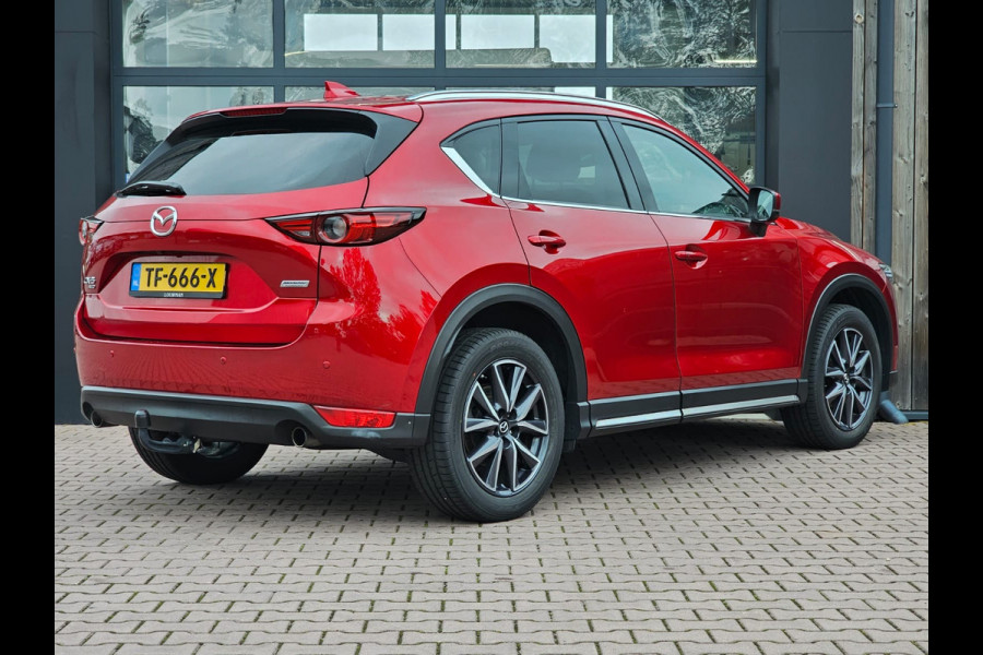 Mazda CX-5 2.0 SkyActiv-G 160 GT-M 4WD | Automaat | Trekhaak | LED | Stuur & stoelverwarming | Leder | Schuif/kantel dak | HUD | Elek. achterklep | Elek. bestuurdersstoel + memory |