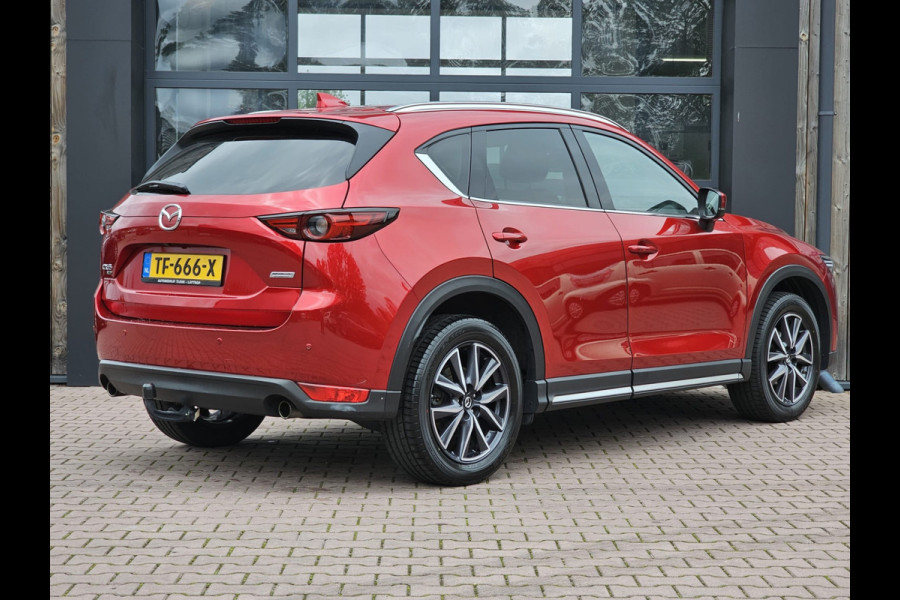 Mazda CX-5 2.0 SkyActiv-G 160 GT-M 4WD | Automaat | Trekhaak | LED | Stuur & stoelverwarming | Leder | Schuif/kantel dak | HUD | Elek. achterklep | Elek. bestuurdersstoel + memory |