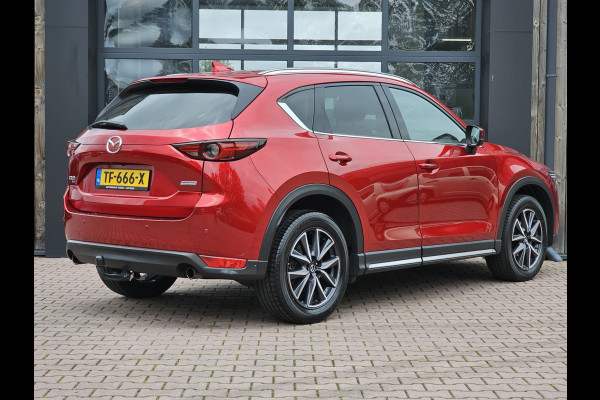 Mazda CX-5 2.0 SkyActiv-G 160 GT-M 4WD | Automaat | Trekhaak | LED | Stuur & stoelverwarming | Leder | Schuif/kantel dak | HUD | Elek. achterklep | Elek. bestuurdersstoel + memory |