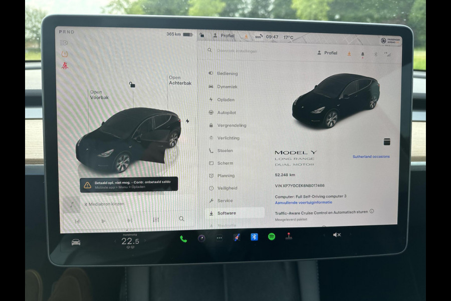 Tesla Model Y Long Range AWD 75 kWh 514 PK | Full Self Driving | Auto Pilot | Dual Motor | Panorama dak | Elektrische Stoelen | Elektrische Klep | 19 Inch |