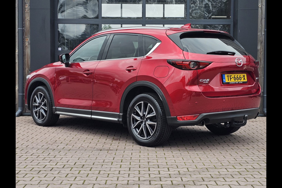 Mazda CX-5 2.0 SkyActiv-G 160 GT-M 4WD | Automaat | Trekhaak | LED | Stuur & stoelverwarming | Leder | Schuif/kantel dak | HUD | Elek. achterklep | Elek. bestuurdersstoel + memory |