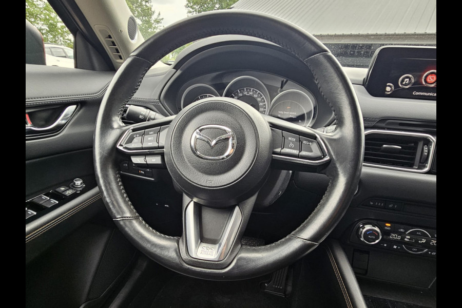 Mazda CX-5 2.0 SkyActiv-G 160 GT-M 4WD | Automaat | Trekhaak | LED | Stuur & stoelverwarming | Leder | Schuif/kantel dak | HUD | Elek. achterklep | Elek. bestuurdersstoel + memory |