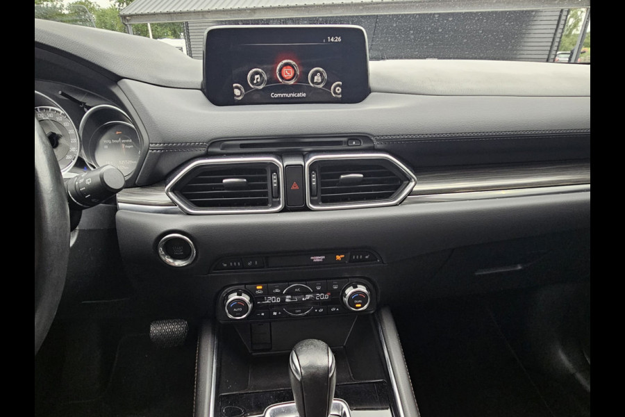 Mazda CX-5 2.0 SkyActiv-G 160 GT-M 4WD | Automaat | Trekhaak | LED | Stuur & stoelverwarming | Leder | Schuif/kantel dak | HUD | Elek. achterklep | Elek. bestuurdersstoel + memory |