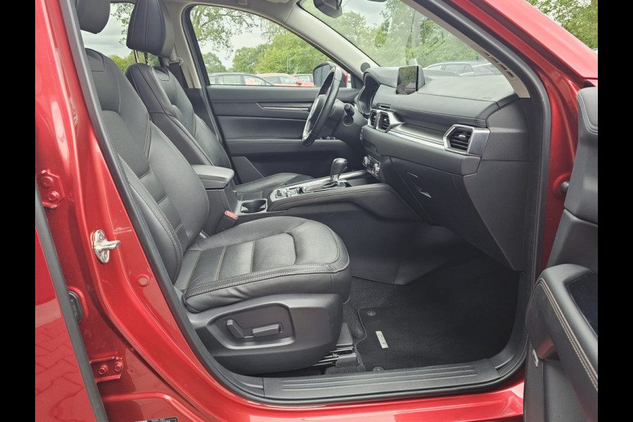 Mazda CX-5 2.0 SkyActiv-G 160 GT-M 4WD | Automaat | Trekhaak | LED | Stuur & stoelverwarming | Leder | Schuif/kantel dak | HUD | Elek. achterklep | Elek. bestuurdersstoel + memory |