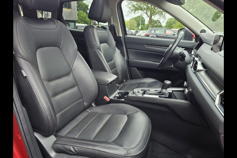 Mazda CX-5 2.0 SkyActiv-G 160 GT-M 4WD | Automaat | Trekhaak | LED | Stuur & stoelverwarming | Leder | Schuif/kantel dak | HUD | Elek. achterklep | Elek. bestuurdersstoel + memory |