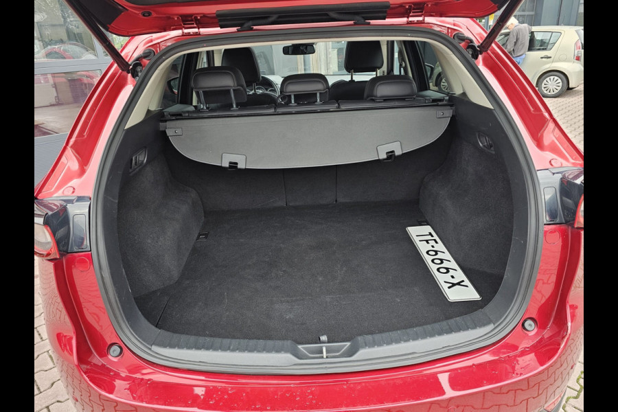 Mazda CX-5 2.0 SkyActiv-G 160 GT-M 4WD | Automaat | Trekhaak | LED | Stuur & stoelverwarming | Leder | Schuif/kantel dak | HUD | Elek. achterklep | Elek. bestuurdersstoel + memory |