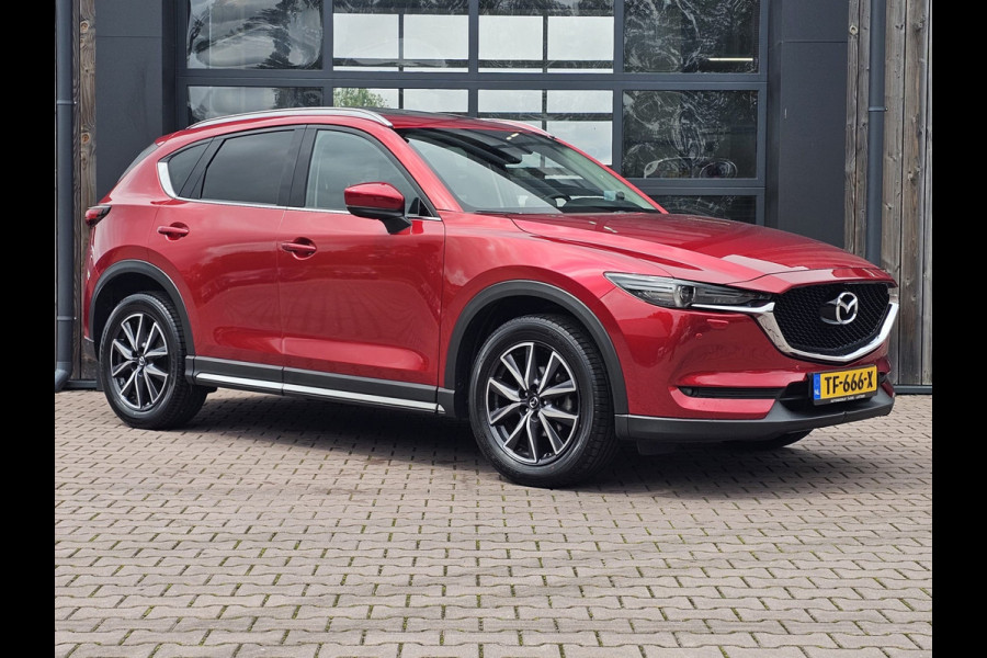 Mazda CX-5 2.0 SkyActiv-G 160 GT-M 4WD | Automaat | Trekhaak | LED | Stuur & stoelverwarming | Leder | Schuif/kantel dak | HUD | Elek. achterklep | Elek. bestuurdersstoel + memory |